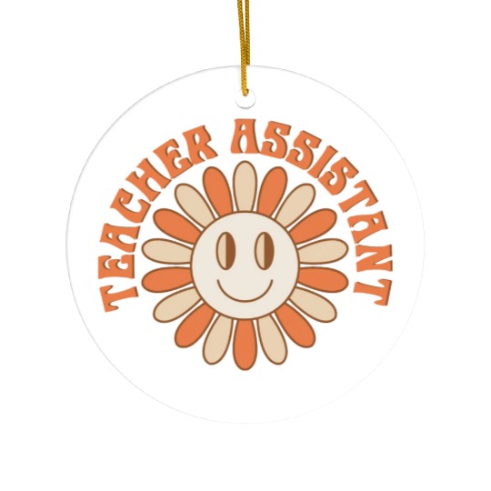 Teacher Assistant Ceramic Ornaments