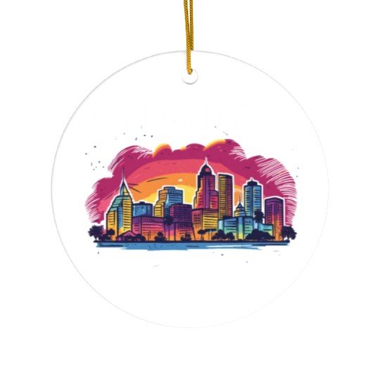 New Orleans Louisiana USA America United States Ceramic Ornaments