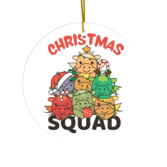 Dragon Christmas Tree Christmas Squad Dragon Ceramic Ornaments