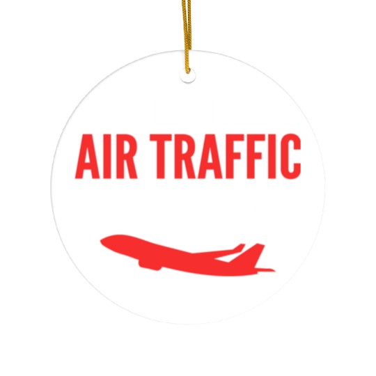 Professional Air Traffic Controller Ground Control Ceramic Ornaments