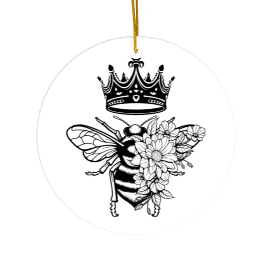 Queen Bee Crown Women Hive Beekeeping Bee Women Ceramic Ornaments