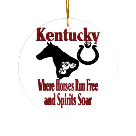 Kentucky Spirits Ceramic Ornaments