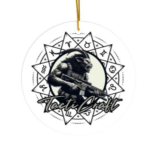 Goatman Astrology Star Magick Ceramic Ornaments