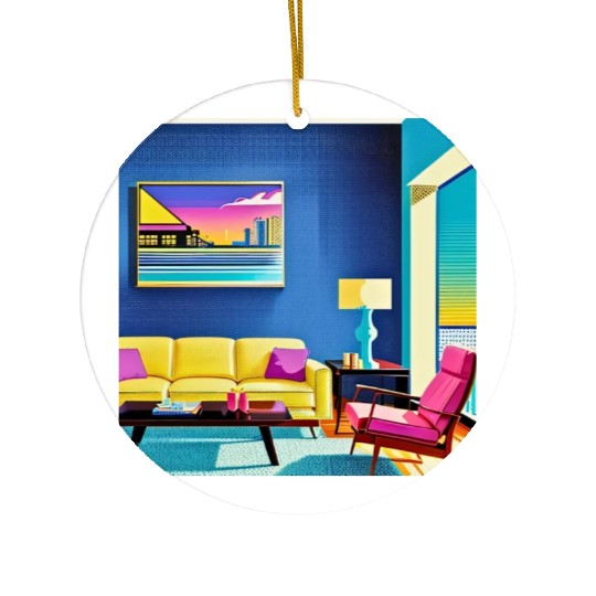 Summer Afternoon Ceramic Ornaments