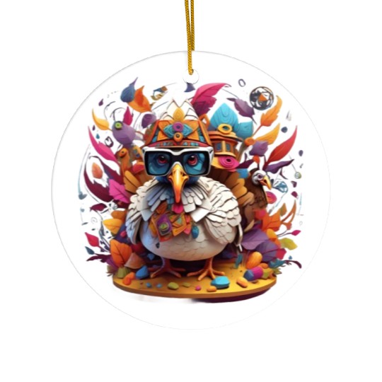 Pilgrim Turkey dons their Futuristic Ceramic Ornaments