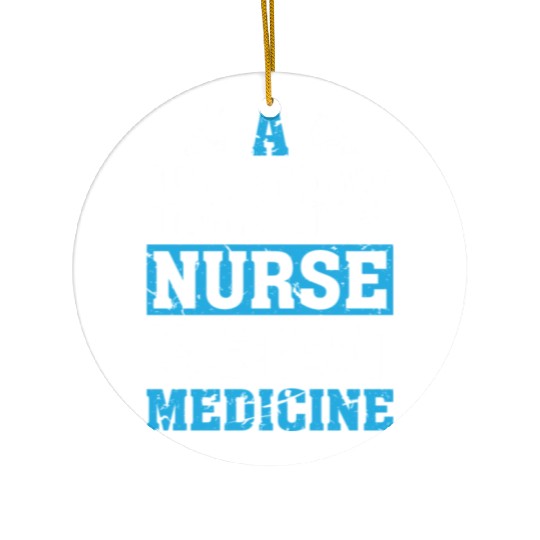 A Happy Nurse Ceramic Ornaments