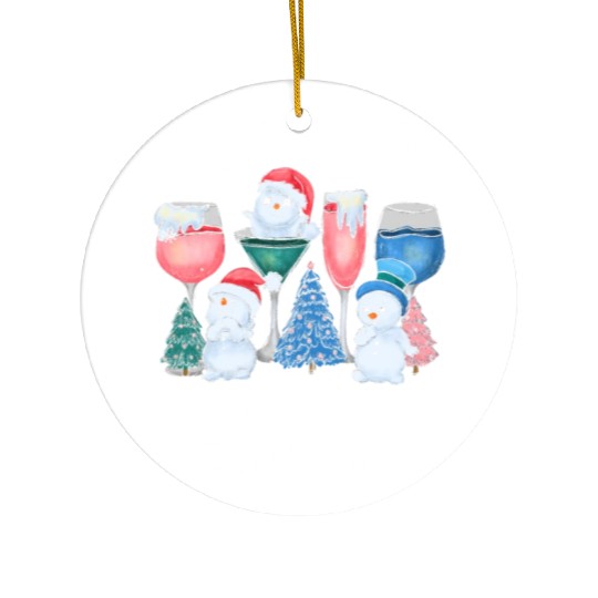Schneemann Dear Santa I can Explain Funny Ceramic Ornaments