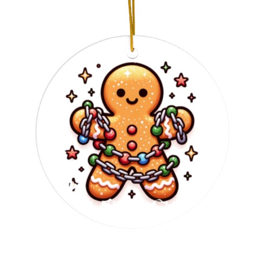 Sparkling Snowflakes: Winter's Elegancem Ceramic Ornaments