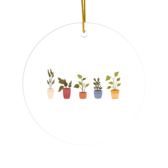 I Don't Need Plans I Have Plants Horticulture Ceramic Ornaments