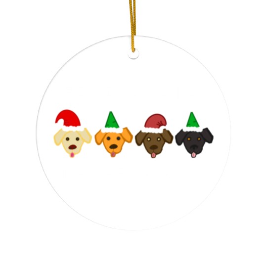 Fa La La La La Ceramic Ornaments