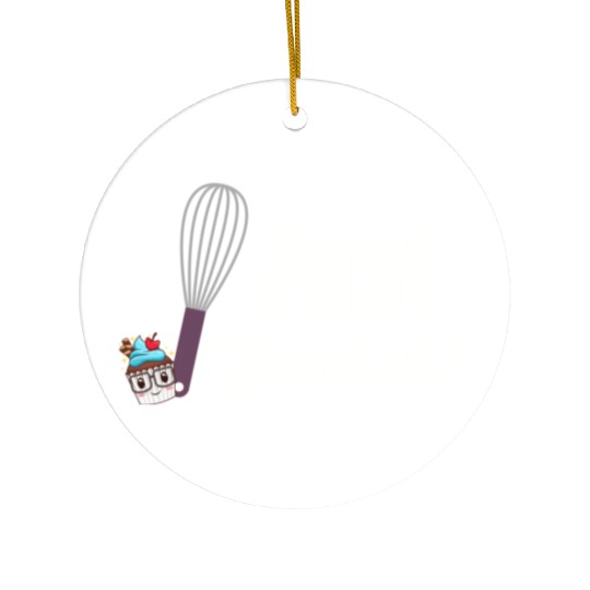 Just Beat It Baking Pastries Sweets Sourdough Ceramic Ornaments