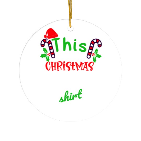 This is my Christmas Rock Climbing Ceramic Ornaments