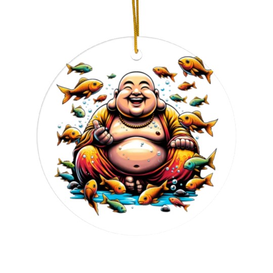 Buddhism and Underwater World - Peaceful Diving Ceramic Ornaments