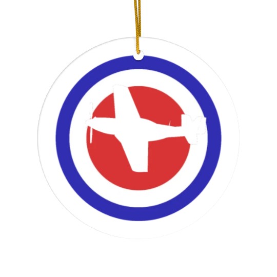 Fighter Jet Copilot Gift Ceramic Ornaments