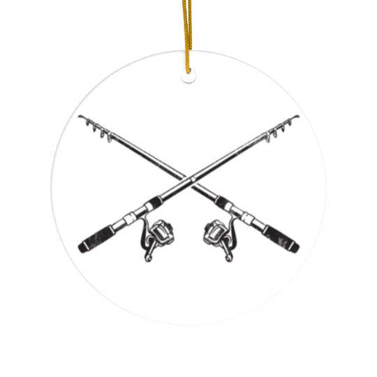 WTF Wheres The Fish Catfish Catfishing Angler Ceramic Ornaments