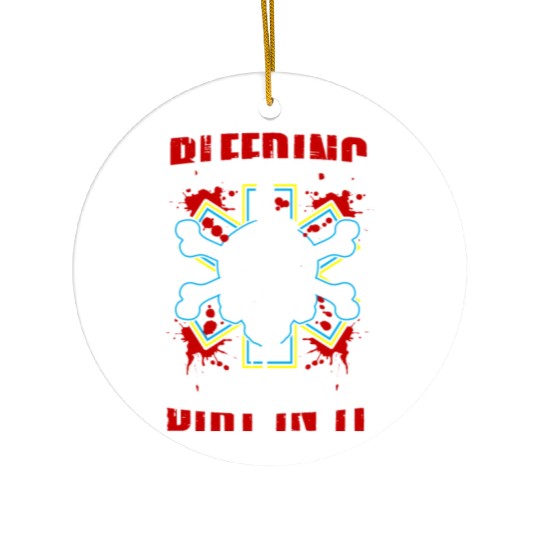 Everything stops bleeding | medical emergency Ceramic Ornaments