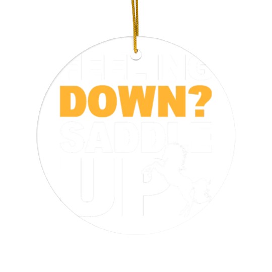 Equestrian Riding Riding Instructor Ceramic Ornaments