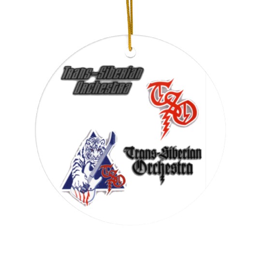 Trans Siberian Orchestra Ceramic Ornaments
