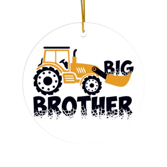 Big Brother Excavator Ceramic Ornaments
