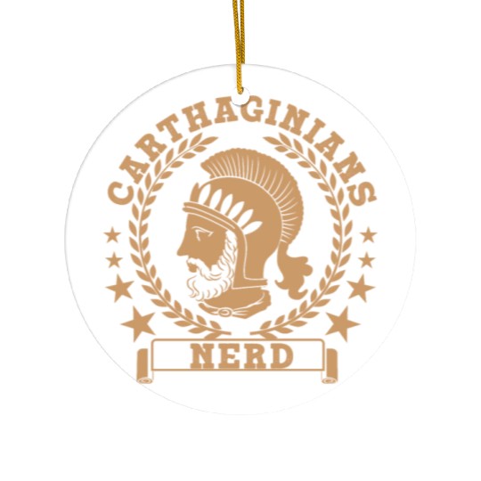 Carthaginians nerd Ceramic Ornaments