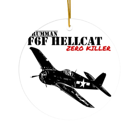 F6F Hellcat Ceramic Ornaments