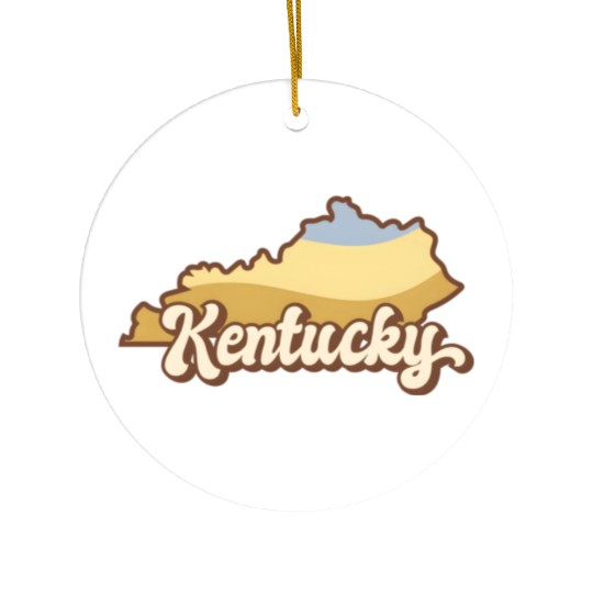 Kentucky Ceramic Ornaments