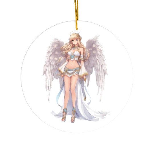 Heavenly Divine Anime Angel Goddess Ceramic Ornaments