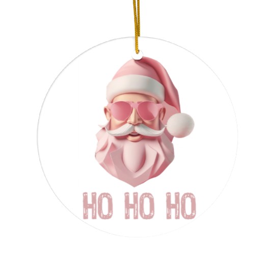Ho ho ho Ceramic Ornaments
