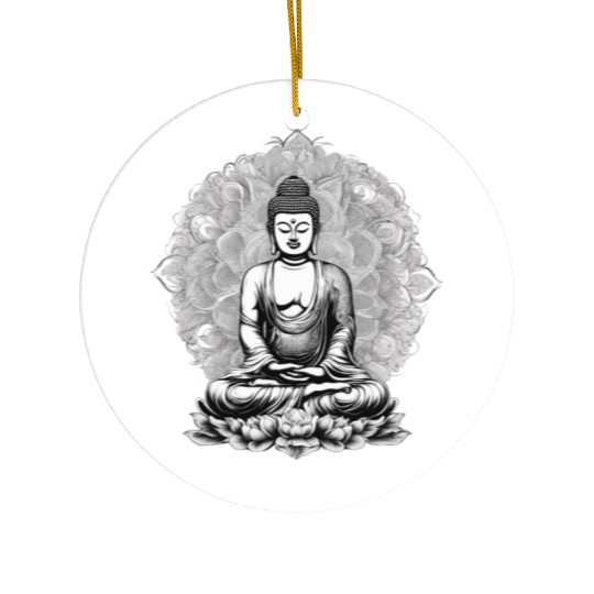 Nirvana Buddhism Ceramic Ornaments