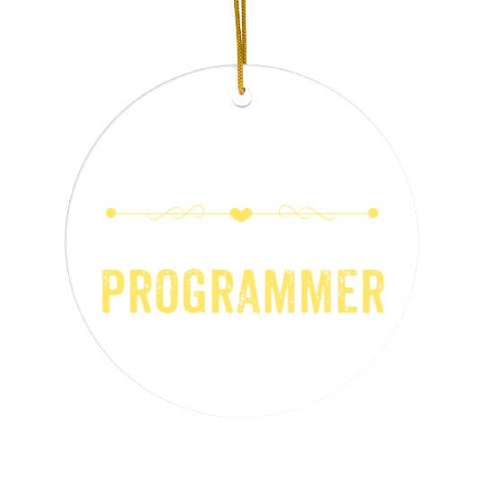 Wake Up Smarter Sleep With A PROGRAMMER Ceramic Ornaments