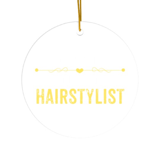 Wake Up Smarter Sleep With A HAIRSTYLIST Ceramic Ornaments