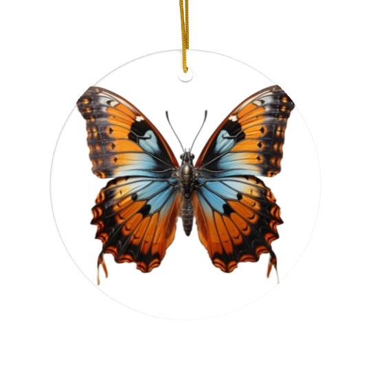 Butterfly Colorful Enchanting Delicate Insects Ceramic Ornaments