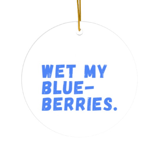 Berry Picking Blueberry Gardening Ceramic Ornaments