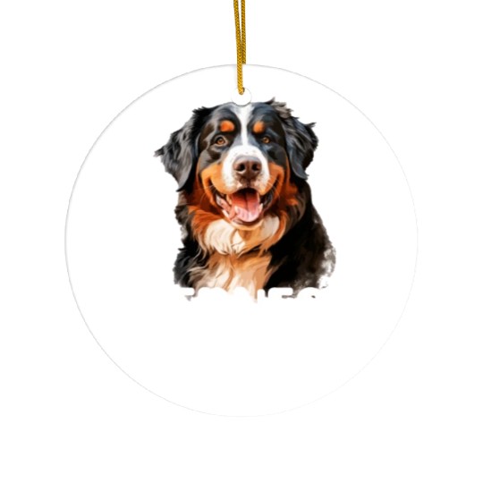bernese mountain dog Ceramic Ornaments