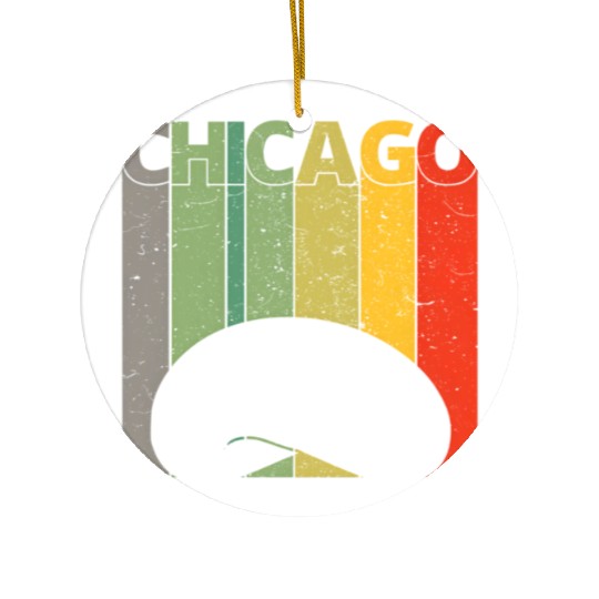 Chicago Chicago Bean Cloud Gate Ceramic Ornaments