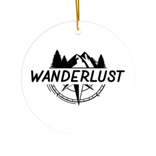 Hiking | Mountaineer | Wanderlust | Climbing Ceramic Ornaments