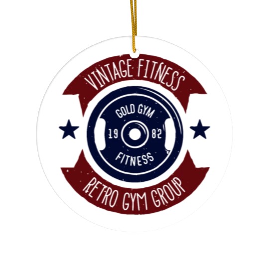 Gym Fitness - 020 Ceramic Ornaments