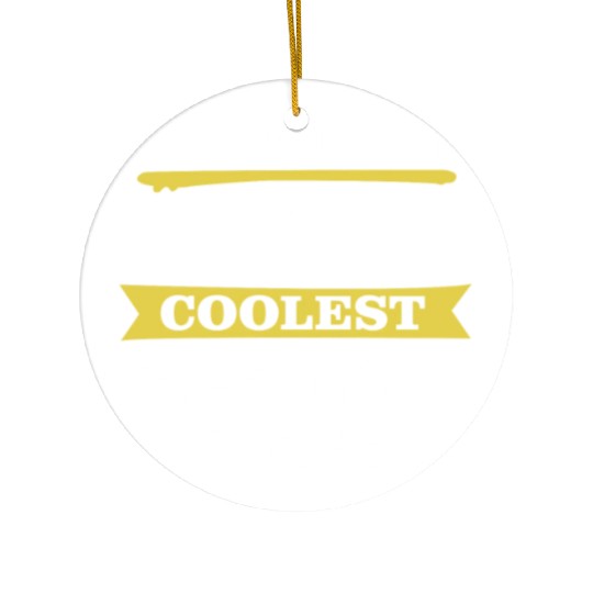 The World's Coolest Preschool Teacher Ceramic Ornaments