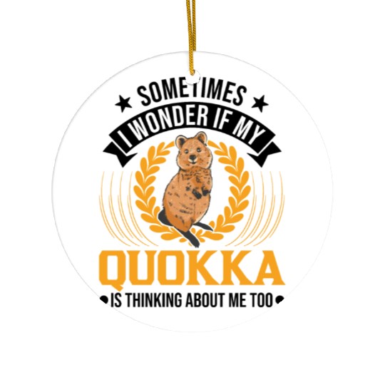 Quokka Gift Short-tailed Kangaroo Ceramic Ornaments