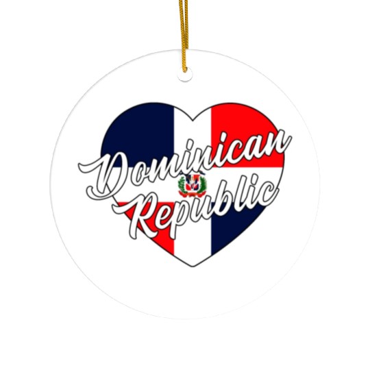 Dominican Republic Ceramic Ornaments