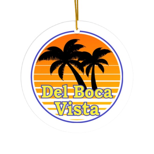 Del Boca Vista Ceramic Ornaments
