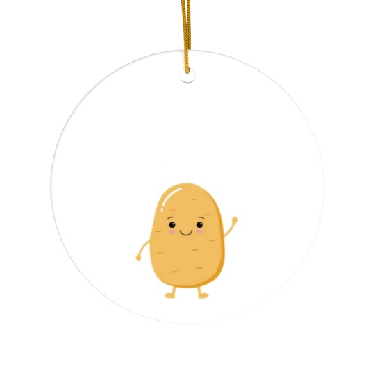 My Sweet Potato, Yes I yam Ceramic Ornaments