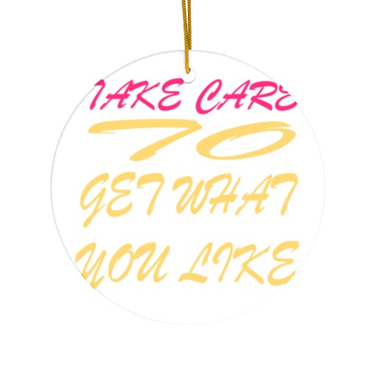 Philadelphia No One Likes Us We Don't Care Ceramic Ornaments