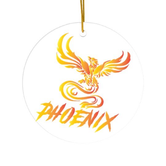 phoenix Ceramic Ornaments