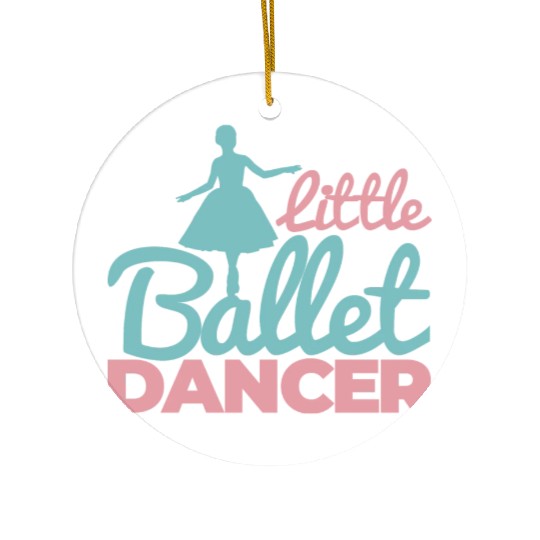 Ballet Girl Ceramic Ornaments