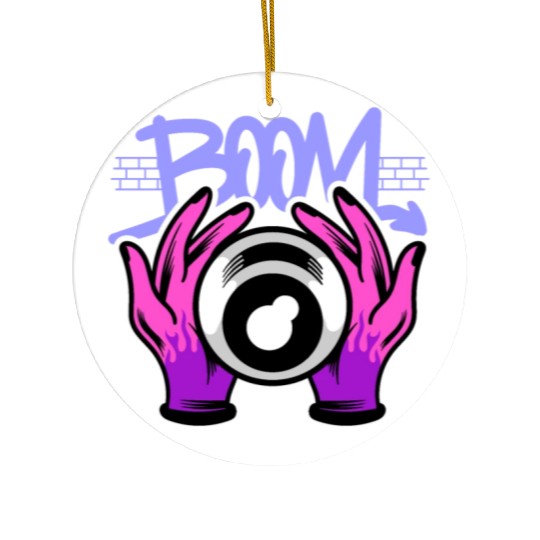 Quirky Quips: Cartoon Comedy Couture Ceramic Ornaments