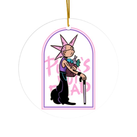 Punk Forever Ceramic Ornaments
