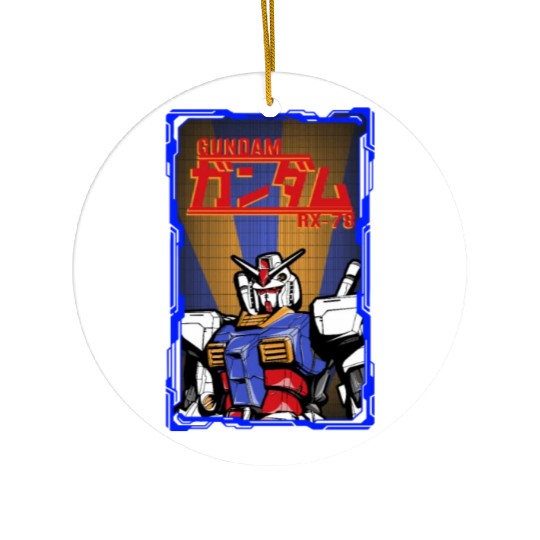 Gundam RX 78 Ceramic Ornaments