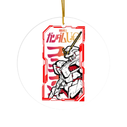 Gundam unicorn Ceramic Ornaments