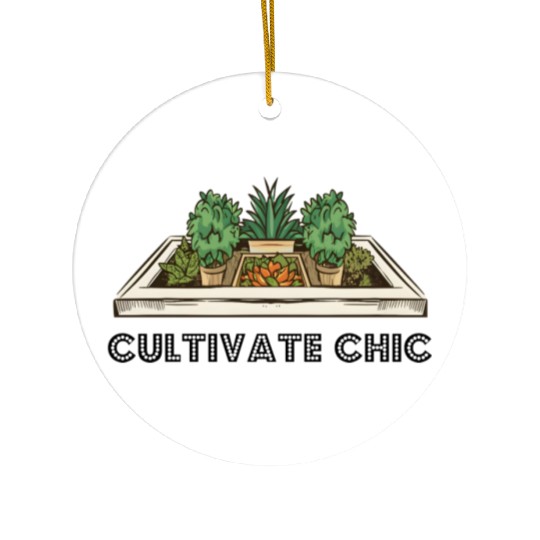 Urban Harvest Cultivate Chic Ceramic Ornaments